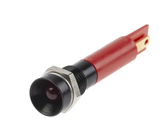 63-6588-29　RS PRO红色指示器，12 V,8毫米安装孔尺寸，焊点终止，IP67　212-547