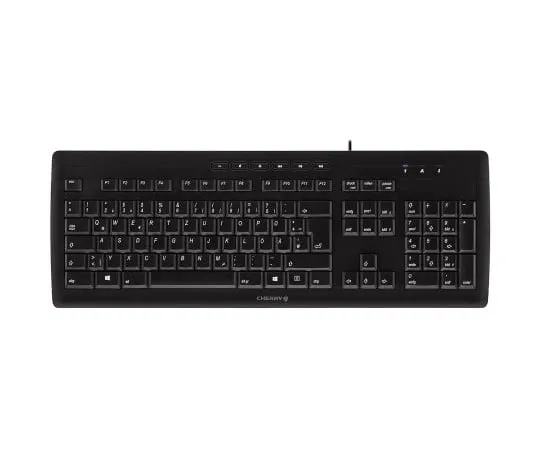 63-6971-46　樱桃黑线USB键盘，QWERTZ　JK-8500DE-2