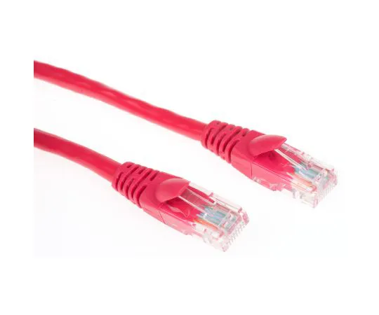 63-6702-75　RS PRO Red PVCCat5e电缆U/UTP, 10m公转RJ45/公转RJ45终止　556-405