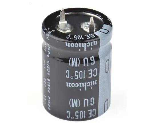 63-5144-03　尼希康100μF400V直流铝电解电容器，通孔22 (Dia。)x 30 mm+105°22 mm 10 mm　LGU2G101MELZ