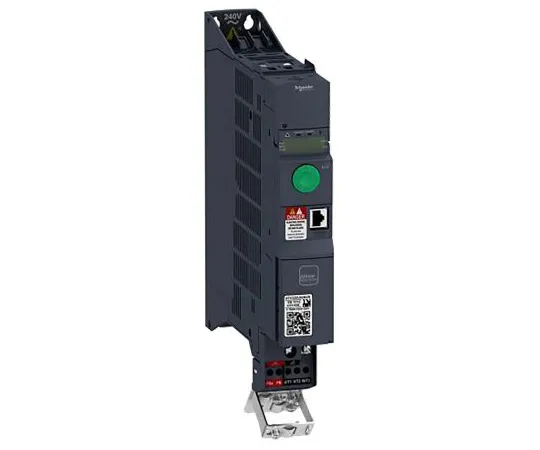 63-6980-22　施耐德电动变速驱动器，1相输入，0.1→599Hz输出0.37 kW,带EMC过滤器的230 V交流电　ATV320U04M2B