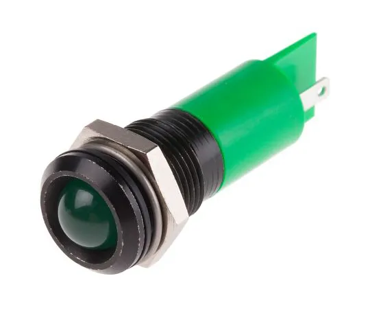 63-6582-58　RS PRO绿色指示器，24→36 V直流，14mm安装孔尺寸，标签终止　205-448