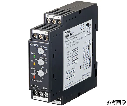 62-4581-47　K8AK监测过电流/过相位/反相位/过电流检测继电器　K8AK-PW2