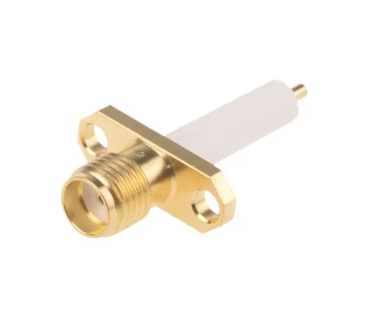 63-5180-65　RS Pro直角50Ω法兰安装SMA连接器，焊点终止同轴　921-0219