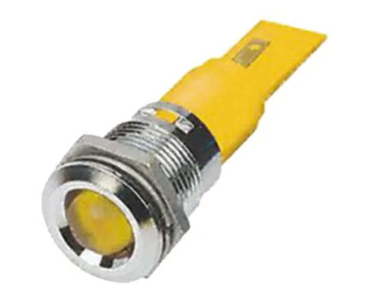 63-6586-05　RS PRO黄色指示器，24 V交流/直流，22mm安装孔尺寸，焊点终止　209-709