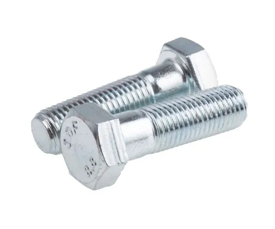 63-6612-24　透明钝化，锌钢六角螺栓，M16 x 55mm　279-874