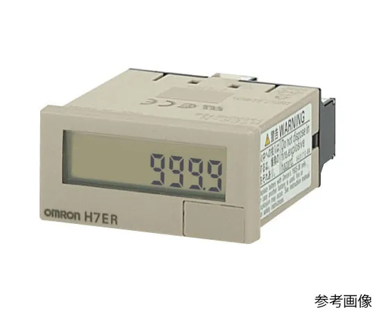 62-4680-58　小型总计数器/时间计数器/转速表 (DIN 48 x 24) H7E-N系列　H7ER-NV-BH