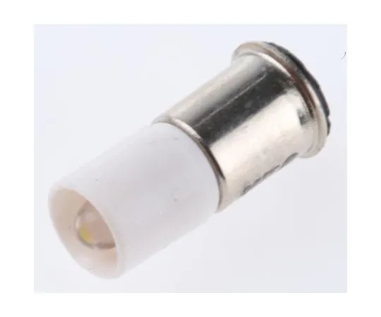 63-6583-85　LED反射器灯泡，中间法兰，白色，单芯片，6毫米直径，24V直流电。　207-078