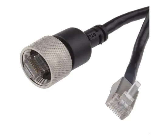 63-6780-75　RS PRO BlackCat5e电缆屏蔽，2m公转RJ45/公转RJ45终止　111-6741