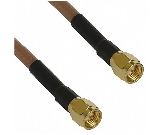 63-5162-72　夹紧连接器从男SMA到男SMARG-142同轴电缆，50Ω，415　415-0043-060