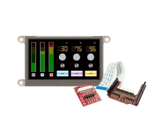 63-6990-62　4DSystemsgen4-uLCD-43DCT-CLB-ARTFT LCD彩色显示屏/触摸屏，4.3英寸，480 x 272像素　gen4-uLCD-43DCT-CLB-AR
