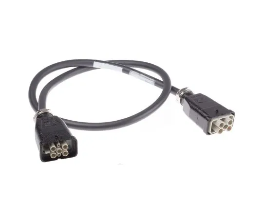 63-6848-62　Heavy-duty Power Connectors Han Q Series Male to Female 4 Pole s 14 A 600 V ac　20871473001100