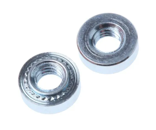 63-6733-55　RS PRO Clear Passivated,锌钢Clinch Nut,M4　827-625
