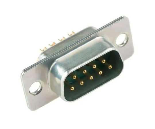 63-6669-68　RS PRO 9 WAY面板安装D-subConnector插头，2.74毫米间距　482-777