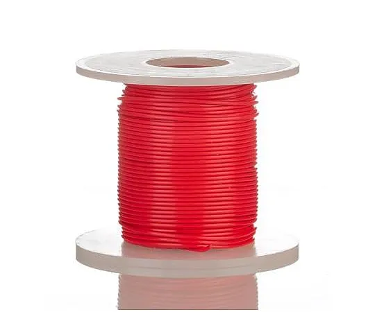 63-5160-20　阿尔法线红色聚四氟乙烯设备线UL1213, 0.33 mm2, 600 V 22 AWG, 30 m　5855 RD005
