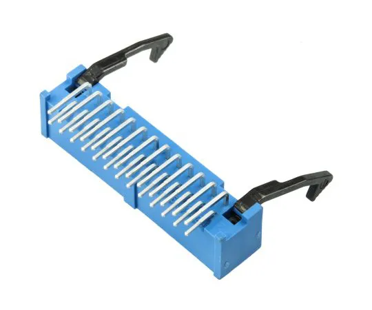 63-6654-76　Header-amplifier latch for board connection 26 pole 2.54 mm 2 row right angle　2-1761607-9