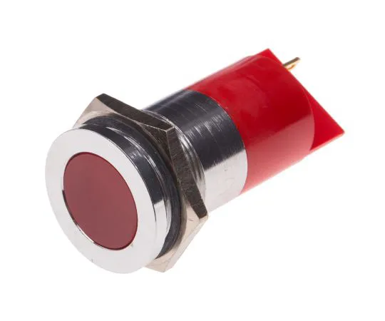 63-6582-20　RS PRO红色指示器，12 V, 22mm安装孔尺寸，焊点终止　204-849