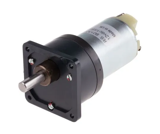 63-5168-08　RS PRO, 12 V直流，100 mNm,电刷直流电机，输出速度155 rpm　901-3282