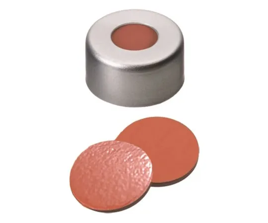 65-2753-60　Cr-Cap with TEF/Butyl/Rubber Septum 100 Pieces　11030300