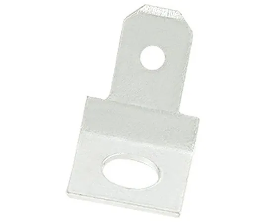 63-6977-89　RS PRO, 45°Mount Angle Stud Mount Tab Terminal, 4.75 x 0.5mm镀锡　125-1982