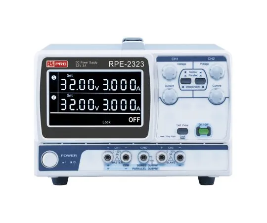 63-6838-09　RS PRO Bench电源，192W,2输出，0→30V,3A　122-5037