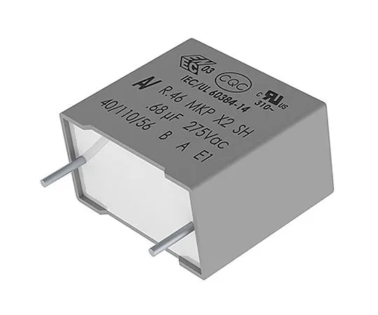 63-7002-69　凯美特220nF聚丙烯电容器PP 310 V ac, 630 V dc±20%通过孔R46系列　R46KI322040M2M