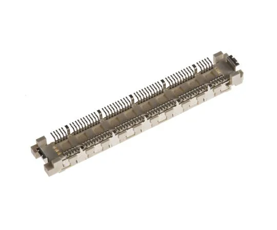 63-6776-13　Header for Connecting Boards FunctionMAX FX10 Series 10 GRound 100 Signal Poles 0.5 mm 2 Columns 1 Bag (5 Pieces)　FX10B-100P10-SV171