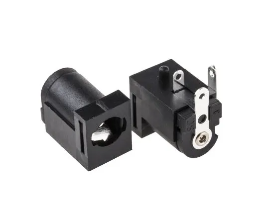 63-5161-63　RS PRO穿孔直流电源插座2.1mm直角2A　884-0957