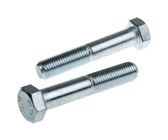 63-6612-22　透明钝化，锌钢六角螺栓，M12 x 90mm　279-846