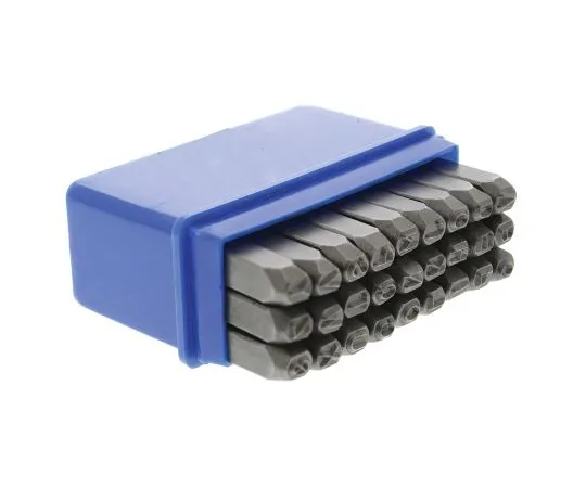63-6605-13　RS PRO 4mm×27刻字冲床套装(字母 (L) :A→Z)　251-801