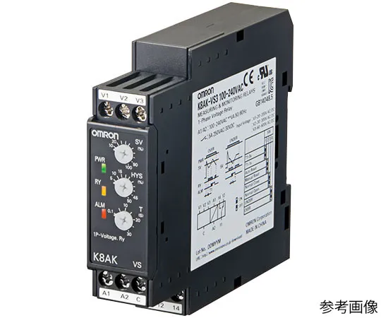 62-4581-52　K8AK监测过电流/过相位/反相位/过电流检测继电器　K8AK-VS3 100-240VAC