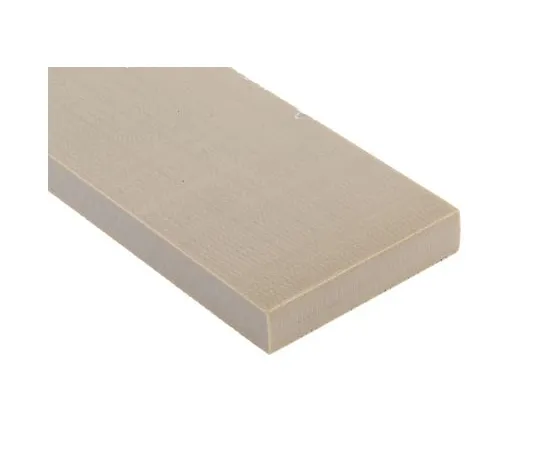63-6554-17　米色塑料片，500mm x 50mm x 8mm　129-814