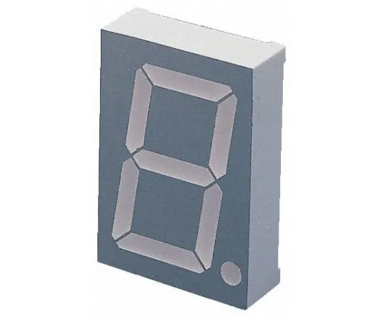 63-5155-62　SA23-11SURKWAKingbright 7段LED显示屏，CA红色440 mcd RH DP 57 mm　SA23-11SURKWA