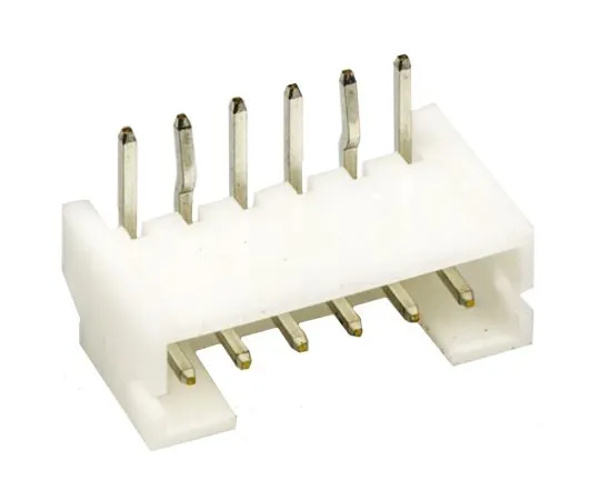 63-5132-64　JST PHS6B,6路，1列，直角PCB头　S6B-PH-K-S(LF)(SN)