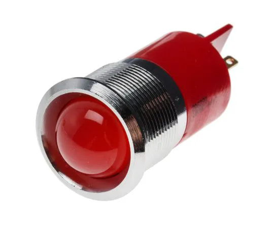 63-6583-14　RS PRO红色指示器，12 V直流，22mm安装孔尺寸，焊点终止　206-299