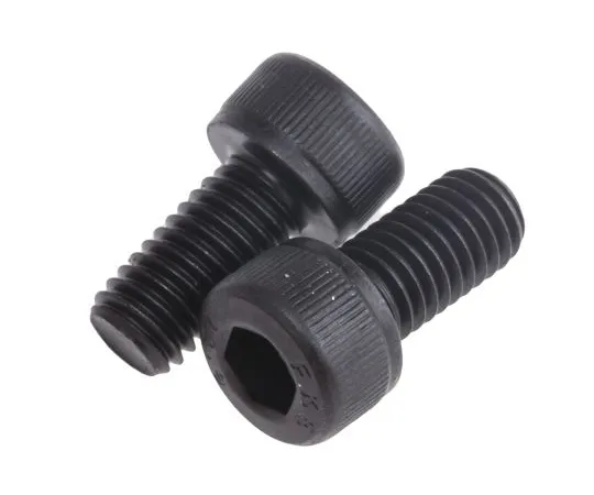 63-6696-87　RS PRO M8 x 16mm六角套头螺丝黑色，自彩色钢板　529-703