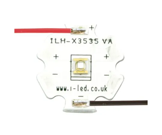 63-5136-86　ILH-XC01-S390-SC211-WIR200智能LED解决方案，C35351 Powerstar系列UV LED, 390 nm 400 mW 125°，4针表面　ILH-XC01-S390-SC211-WIR200
