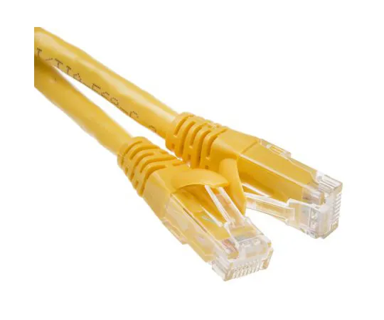 63-6703-92　RS PRO YellowCat6电缆，U/UTP,男RJ45/男RJ45,终端，3米　557-149