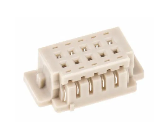 63-6774-27　Connector Housing Female 10 Pole 2 Row 1.25 mm DF13 Series 1 Bag (100 Pieces)　DF13-10DS-1.25C