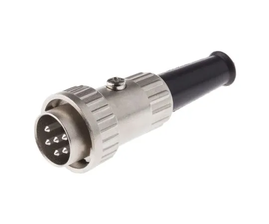 63-6674-41　RS PRO 6极丁插头，1A, 100 V交流电，Bayonet　491-027