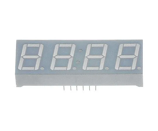 63-5155-61　CC56-21SURKWAKingbright4数字7段LED显示屏，CCRed 72 mcdRHDP 14.2毫米　CC56-21SURKWA