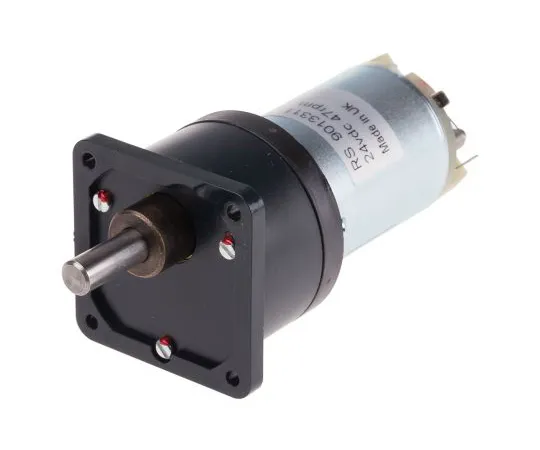 63-5168-16　RS PRO, 24 V直流，300 mNm,电刷直流电机，输出速度47 rpm　901-3311