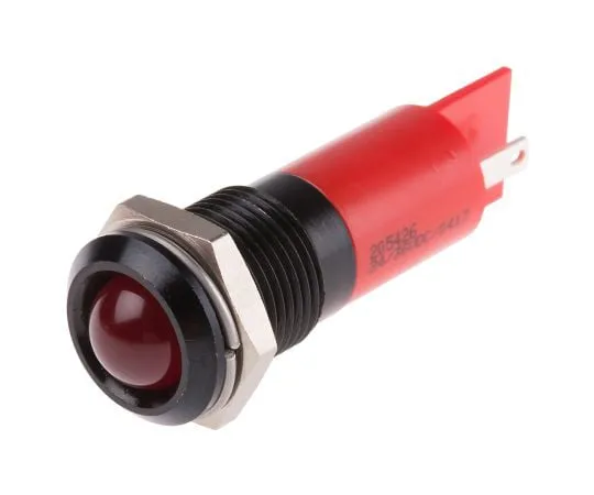 63-6582-56　RS PRO红色指示器，24→36 V直流，14mm安装孔尺寸，标签终止　205-426
