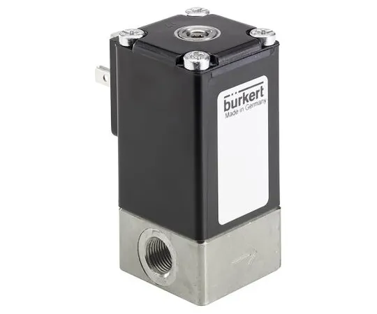 63-6992-23　Burkert比例电磁阀239074,2口，NC, 24 V直流，1/8英寸　239074