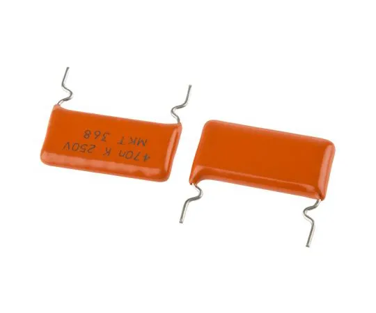 63-6549-89　Vishay470nF聚酯电容器PET 160 V ac, 250 V dc±10% 368,MKT368系列通孔　BFC236845474