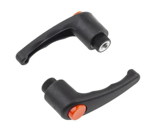 63-6666-29　RS PRO钢夹紧杠杆，M8 x 12mm　478-258