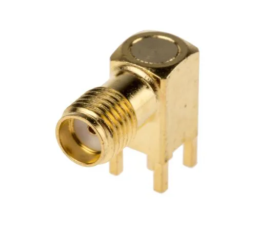 63-5160-01　RS Pro直角50ΩPCB安装SMA连接器，焊点终止　878-2413