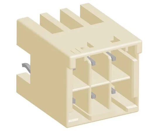 63-6889-20　Headers for Board Connections Grace Inertia Series 6 Poles 3.3 mm 2 Columns Vertical　1-1971906-3
