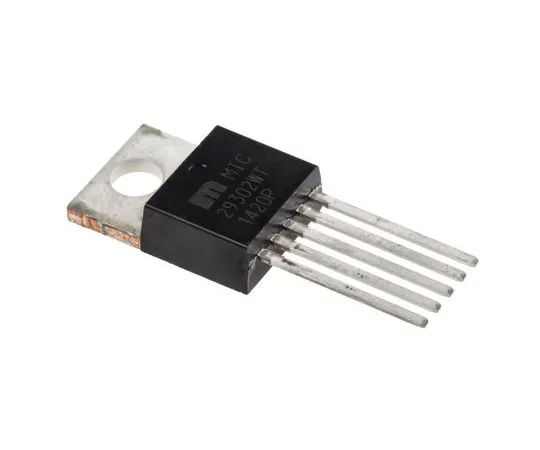 63-5174-83　微芯片MIC29302WT, LDO调节器，3 A可调，1.25→26 V,±1% 5针，TO-220　MIC29302WT