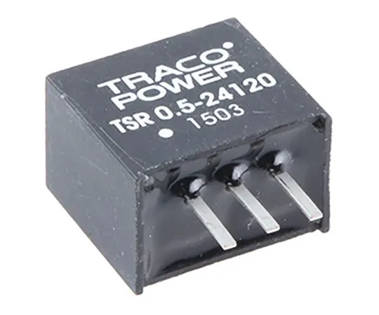 63-5130-28　TRACOPOWER开关稳压器，15→32V直流输入，12V直流输出，500mA　TSR 0.5-24120